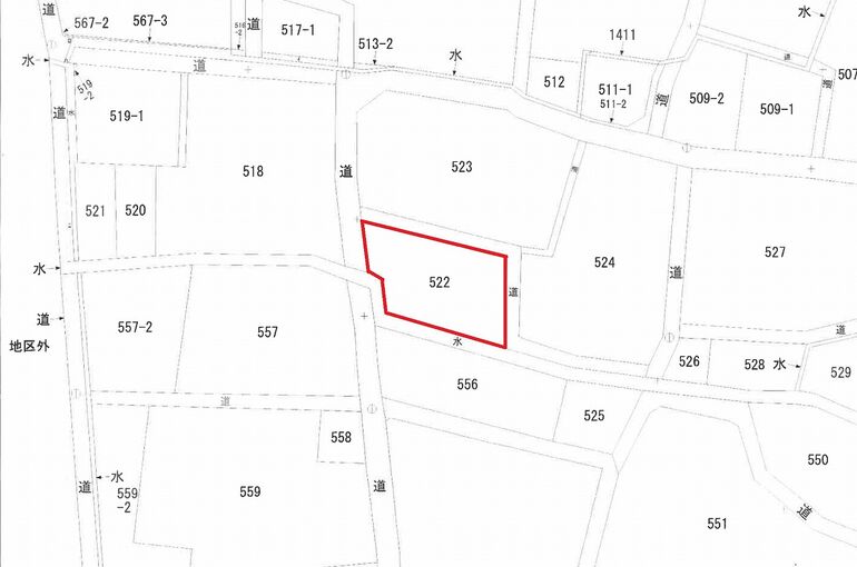 白山市　小川町　土地　売却